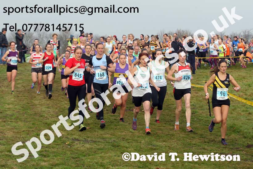 Senior womens Start Fitness NEHL, Aykley Heads, Durham. Photo:  David T. Hewitson/Sports for All Pics